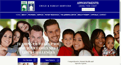 Desktop Screenshot of childfamilyservice.com