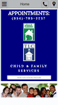 Mobile Screenshot of childfamilyservice.com